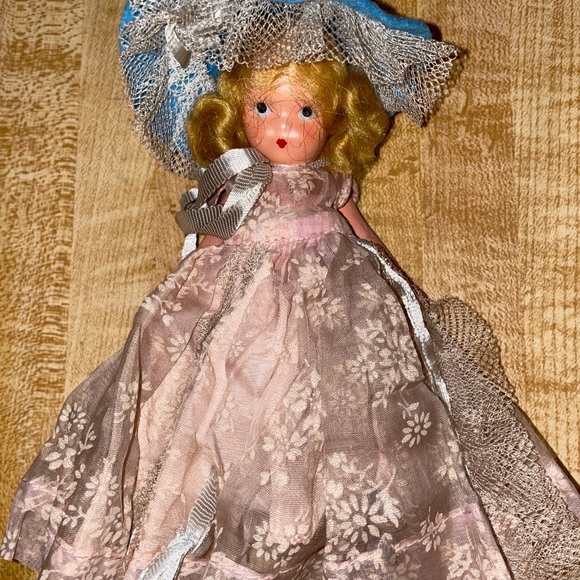 Nancy Ann Storybook Doll ~ #58 Western Miss Bisque PT JT 5.5" - Picture 2 of 5